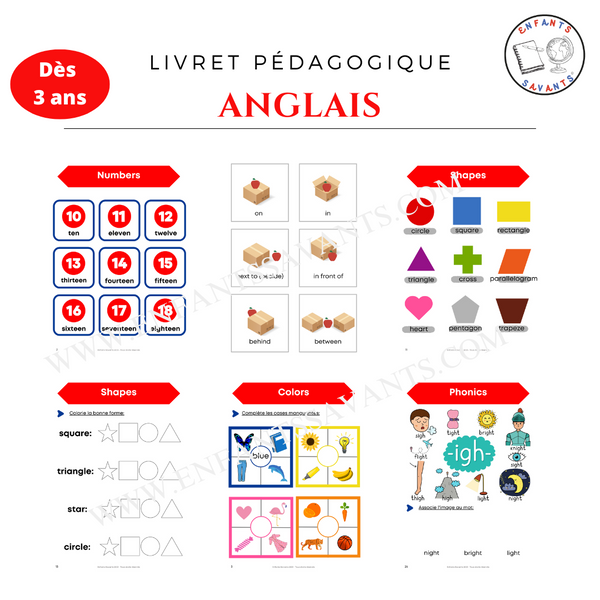 J'apprends l'anglais