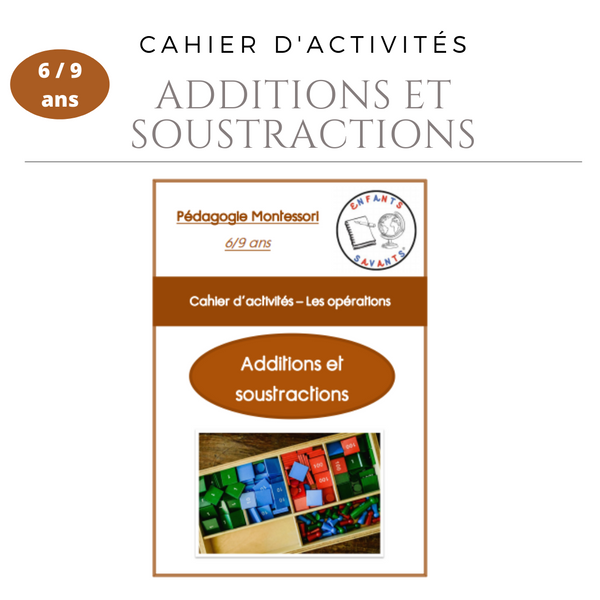 Opérations - Les additions et soustraction