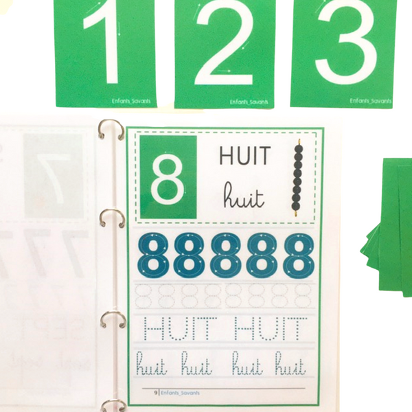 Pack Écriture des chiffres